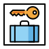 left luggage Discord emoji — free static PNG download