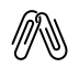linked paperclips Discord emoji — free static PNG download