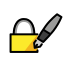 locked with pen Discord emoji — free static PNG download