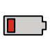 low battery Discord emoji — free static PNG download