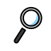 magnifying glass tilted right Discord emoji — free static PNG download