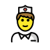 male nurse Discord emoji — free static PNG download