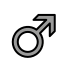 male sign Discord emoji — free static PNG download