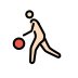 man bouncing ball: light skin tone Discord emoji — free static PNG download