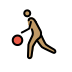 man bouncing ball: medium skin tone Discord emoji — free static PNG download