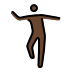 man dancing: dark skin tone Discord emoji — free static PNG download