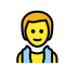 man in steamy room Discord emoji — free static PNG download