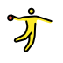 man playing handball Discord emoji — free static PNG download