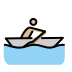 man rowing boat: medium-light skin tone Discord emoji — free static PNG download
