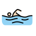 man swimming: light skin tone Discord emoji — free static PNG download