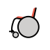 manual wheelchair Discord emoji — free static PNG download