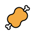 meat on bone Discord emoji — free static PNG download