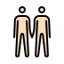 men holding hands: light skin tone Discord emoji — free static PNG download