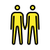men holding hands Discord emoji — free static PNG download