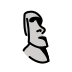 moai Discord emoji — free static PNG download