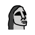 moai Discord emoji — free static PNG download