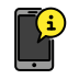 mobile info Discord emoji — free static PNG download
