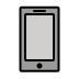 mobile phone Discord emoji — free static PNG download