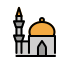 mosque Discord emoji — free static PNG download