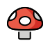 mushroom Discord emoji — free static PNG download