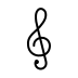 musical score Discord emoji — free static PNG download