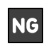 NG button Discord emoji — free static PNG download