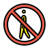 no pedestrians Discord emoji — free static PNG download