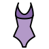 one-piece swimsuit Discord emoji — free static PNG download