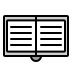 open book Discord emoji — free static PNG download