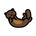 otter Discord emoji — free static PNG download