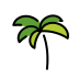 palm tree Discord emoji — free static PNG download