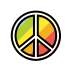 peace symbol Discord emoji — free static PNG download
