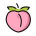 peach Discord emoji — free static PNG download