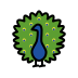 peacock Discord emoji — free static PNG download