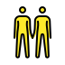 people holding hands Discord emoji — free static PNG download