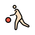 person bouncing ball: light skin tone Discord emoji — free static PNG download