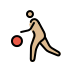 person bouncing ball: medium-light skin tone Discord emoji — free static PNG download