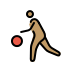 person bouncing ball: medium skin tone Discord emoji — free static PNG download