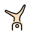 person cartwheeling: light skin tone Discord emoji — free static PNG download