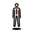 person in suit levitating: light skin tone Discord emoji — free static PNG download
