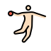 person playing handball: light skin tone Discord emoji — free static PNG download
