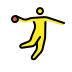 person playing handball Discord emoji — free static PNG download