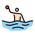 person playing water polo: light skin tone Discord emoji — free static PNG download
