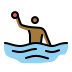person playing water polo: medium-dark skin tone Discord emoji — free static PNG download