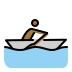 person rowing boat: medium-dark skin tone Discord emoji — free static PNG download