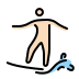 person surfing: light skin tone Discord emoji — free static PNG download