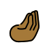 pinched fingers: medium-dark skin tone Discord emoji — free static PNG download