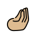 pinched fingers: medium-light skin tone Discord emoji — free static PNG download