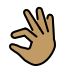 pinching hand: medium skin tone Discord emoji — free static PNG download