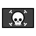 pirate flag Discord emoji — free static PNG download